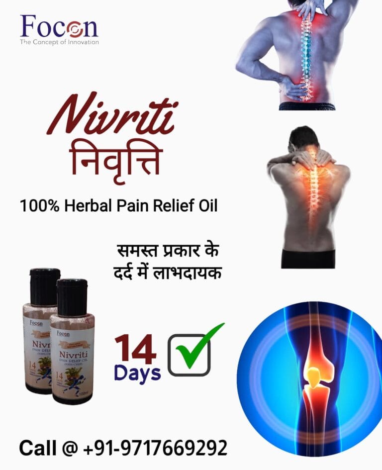 nivriti herbal pain oils